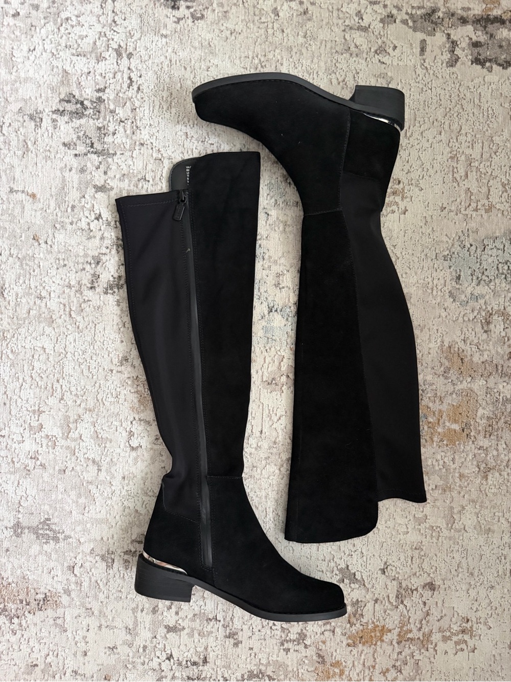 Blondo Valina Over the Knee Suede Boots in Black Size 6M